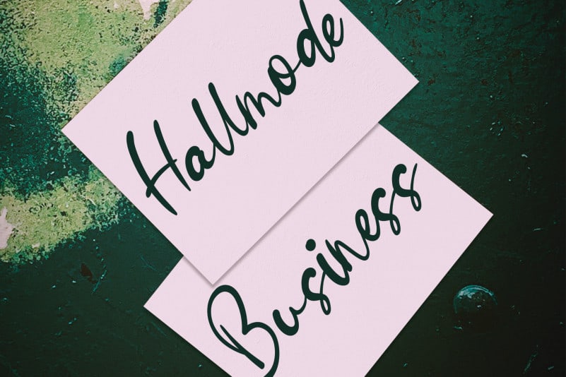 Bellmetta Handwritten Font preview image 2