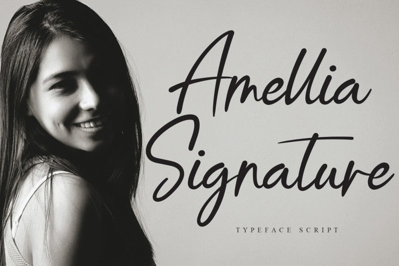 Qomallida Handwritten Font preview image 2
