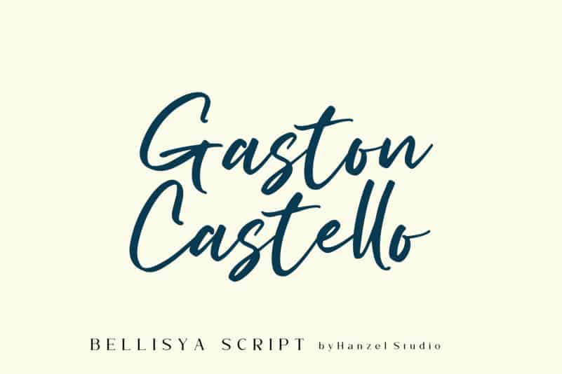 Bellisya Handwritten Font preview image 3