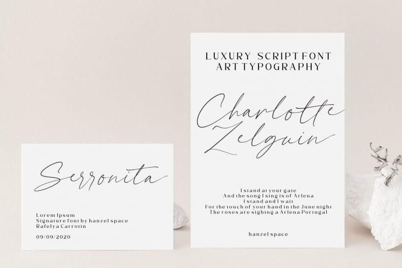 Rafelya Carrotin Handwritten Font preview image 4