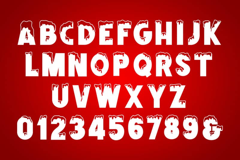 FROZBITE Display Font preview image 5