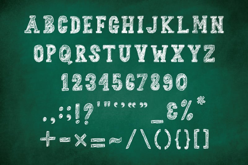 Sketch Zone Display Font preview image 4