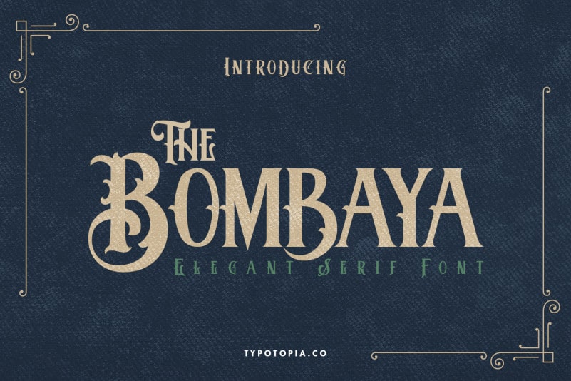Bombaya Display Font
