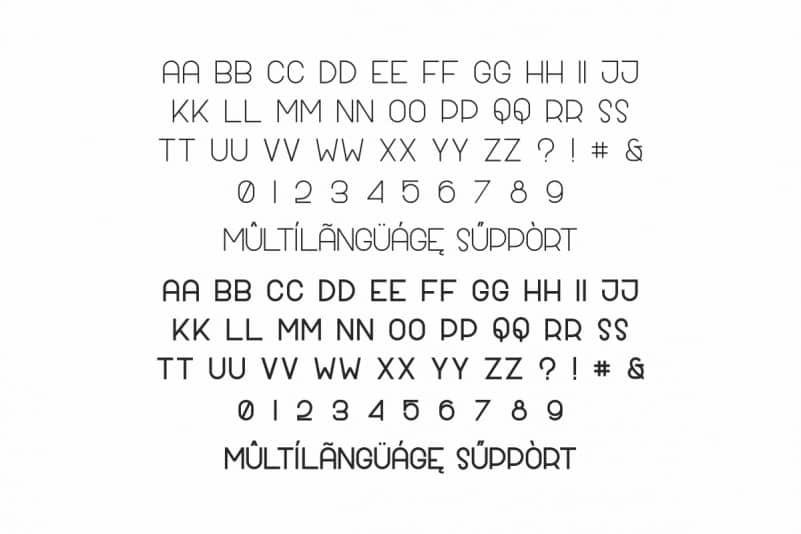 Paradisk Sans Serif Display Font preview image 3