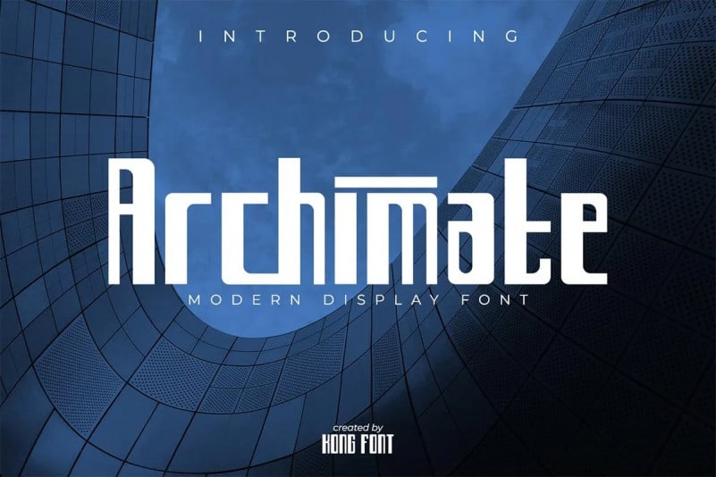 Archimate Display Font