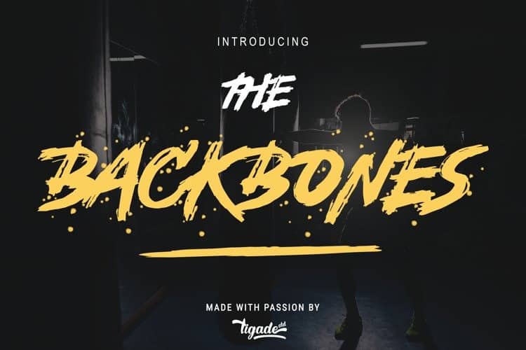 Backbones Font