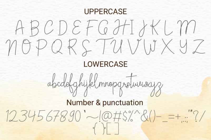 High Handmade Handwritten Font preview image 5