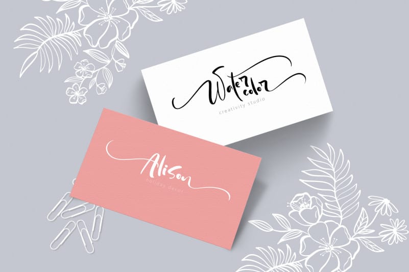Inspiration Hand Drawn Font preview image 4