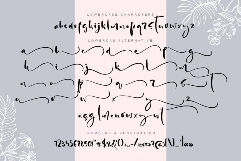 Inspiration Hand Drawn Font preview image 1