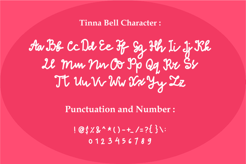 Tinna Bell Handwritten Font preview image 4