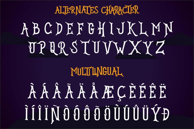 HELLOGHOST – Helloween Theme Font preview image 5