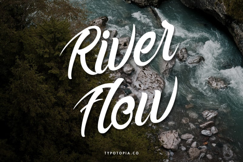 Buttermill Fancy Script Typeface preview image 4