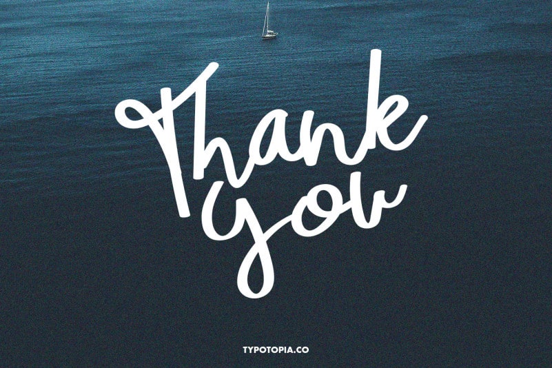 Jupiter Fancy Script Font preview image 5