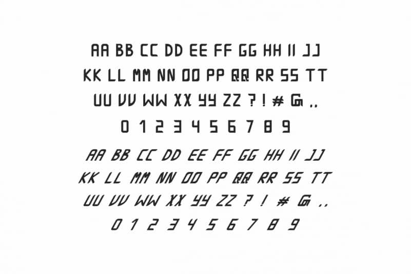 Agrandize Font Duo preview image 3