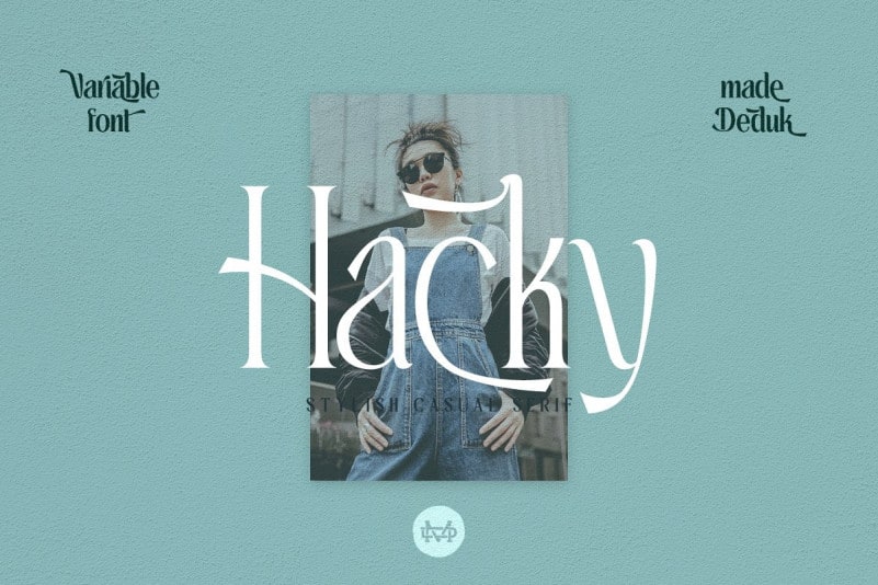 Hacky Serif Font