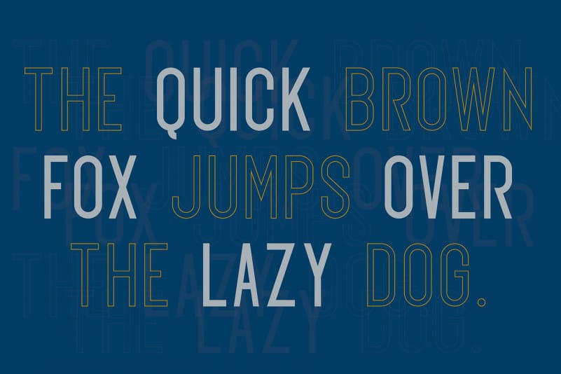 Exon Sans Serif Font preview image 5