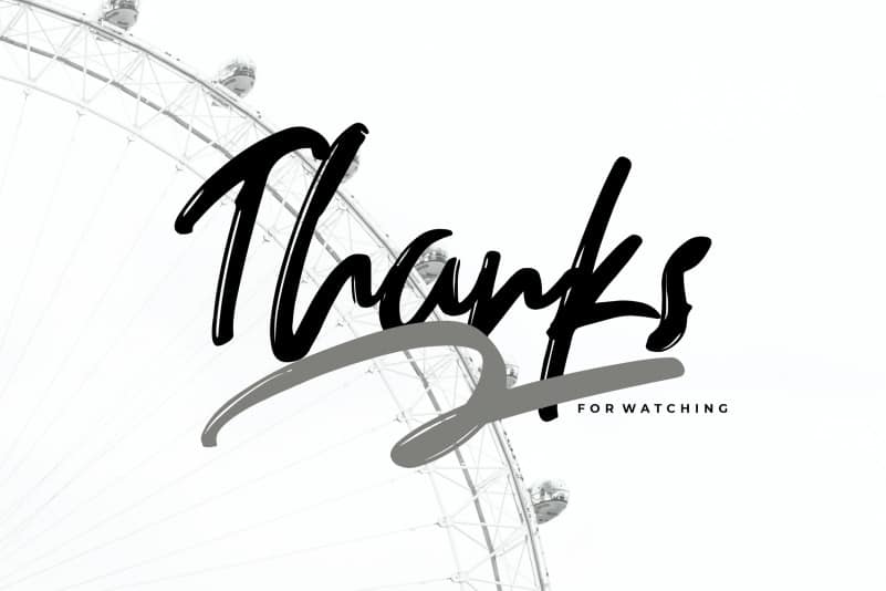 Trackers Brush Font preview image 5