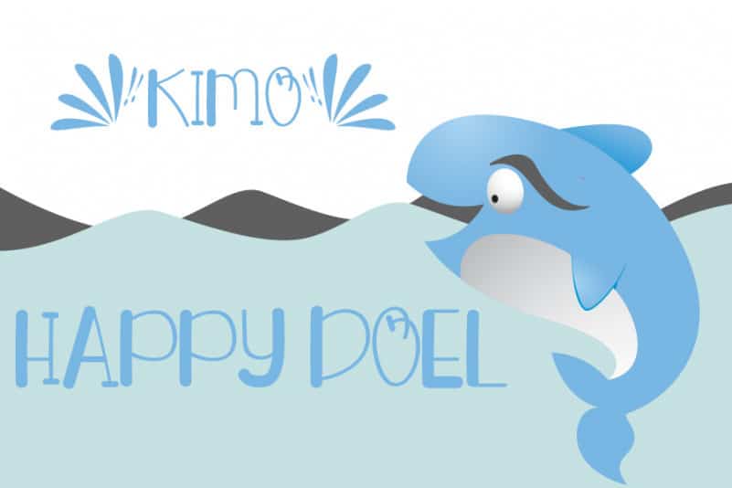 Kimo Dolphino Display Font preview image 2