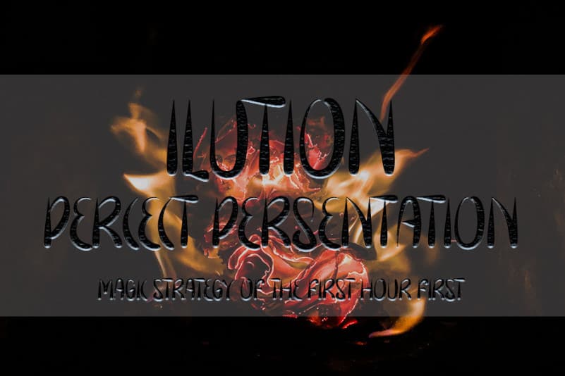 Smart Magic Display Font preview image 5