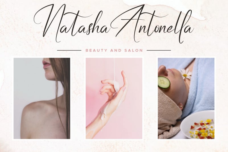 Rellative Calligraphy Font preview image 3