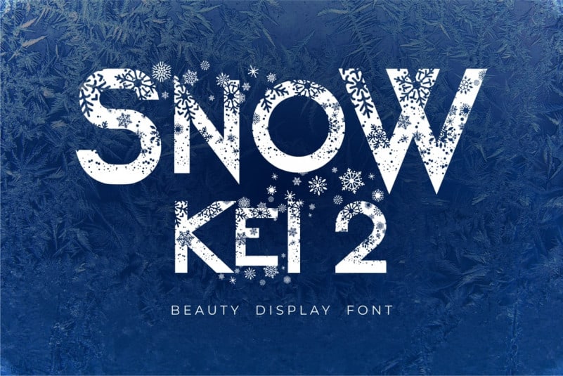 Snow Kei 2 Display Font