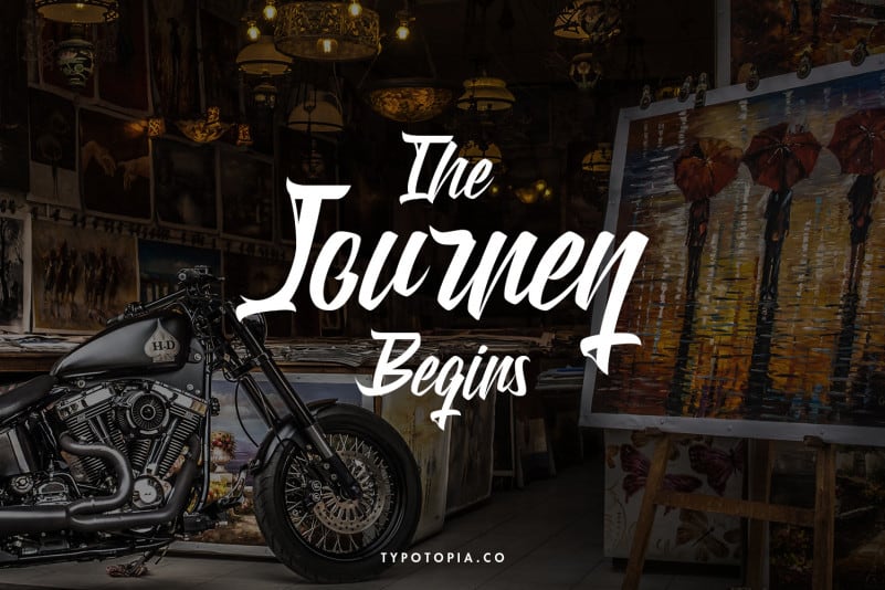 Weathertop Script Typeface preview image 4
