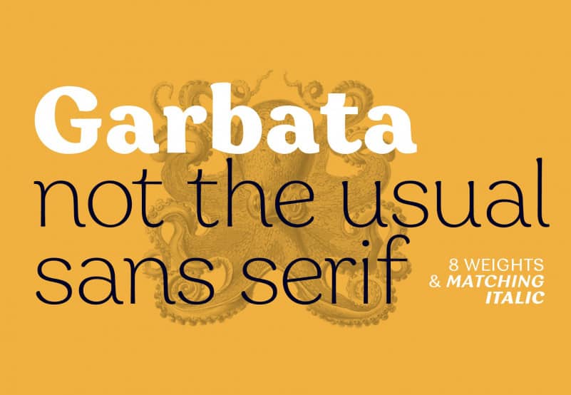 Garbata Sans Serif Font