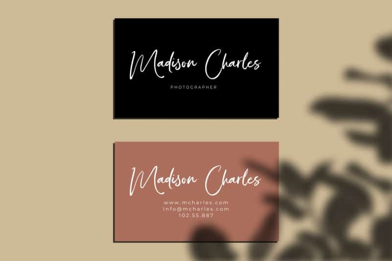 Bonjour Sidney Calligraphy Font preview image 3