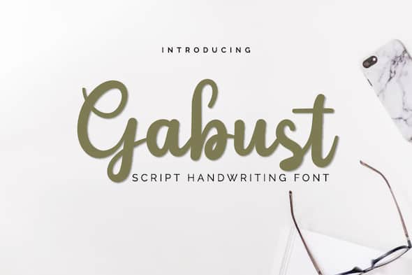 Gabust Script Font