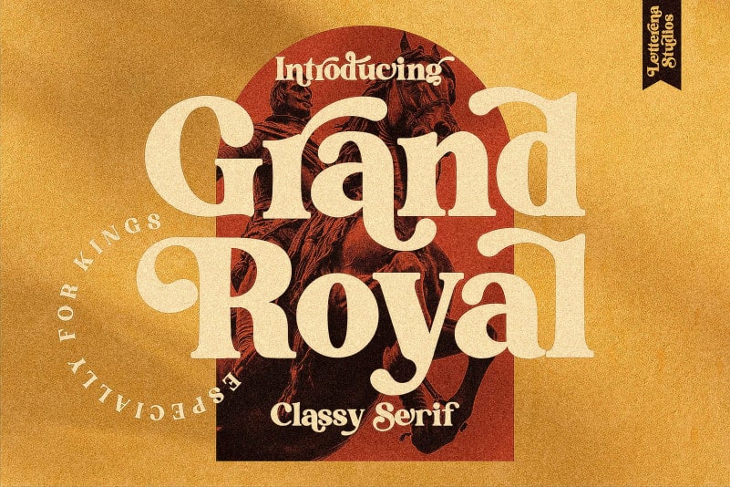 Grand Royal Serif Font