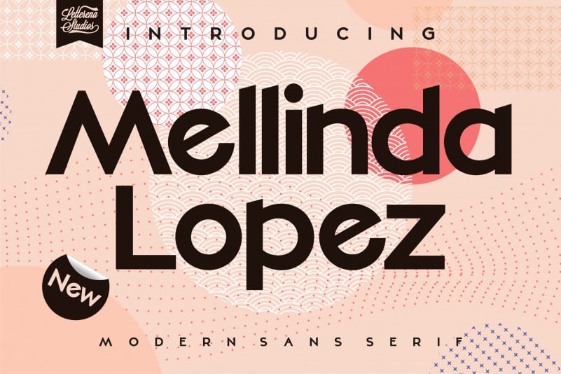 Mellinda Lopez Sans Serif Font