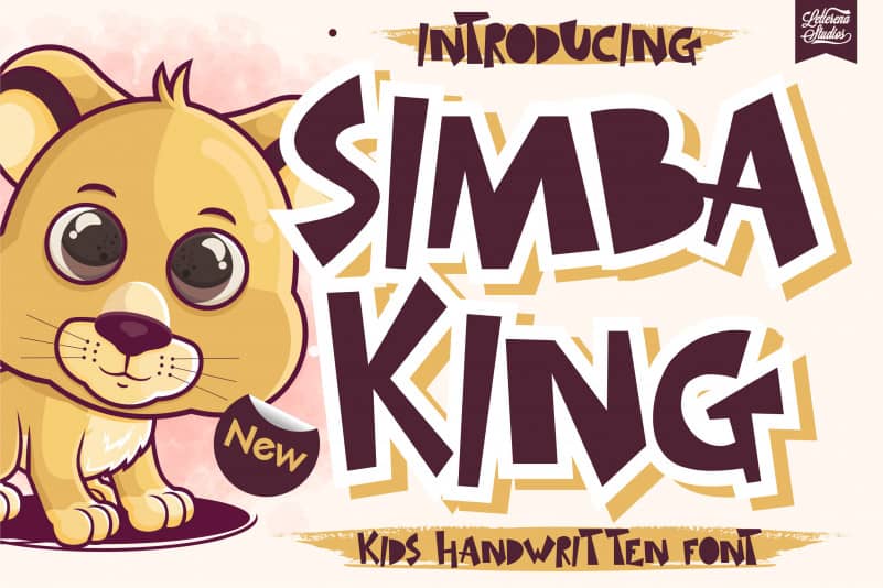 Simba King Display Font