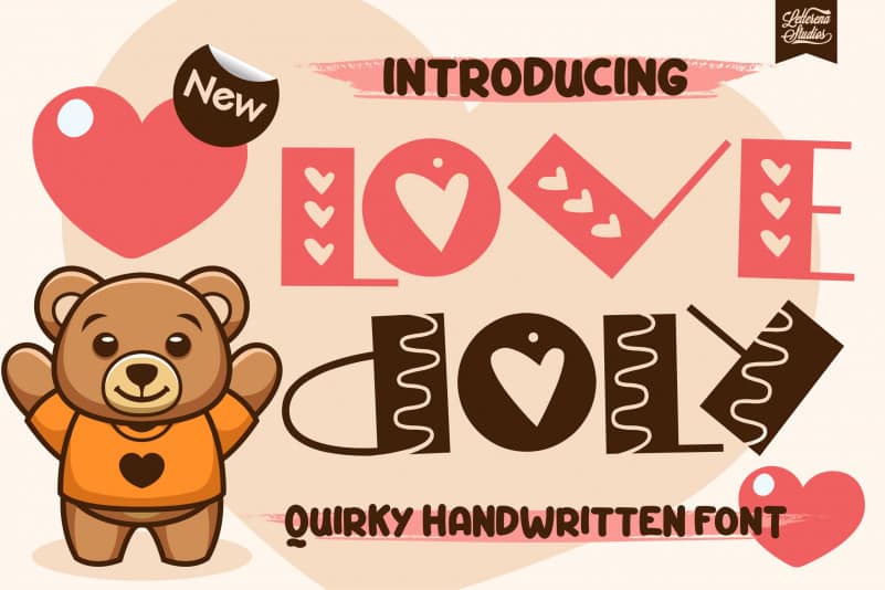 Love Doly Display Font