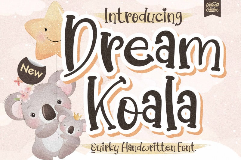 Dream Koala Display Font