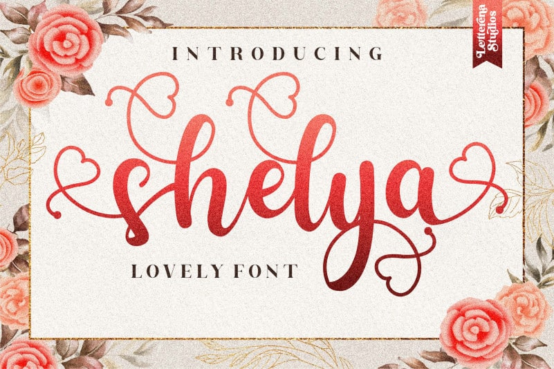 Shelya Calligraphy Font