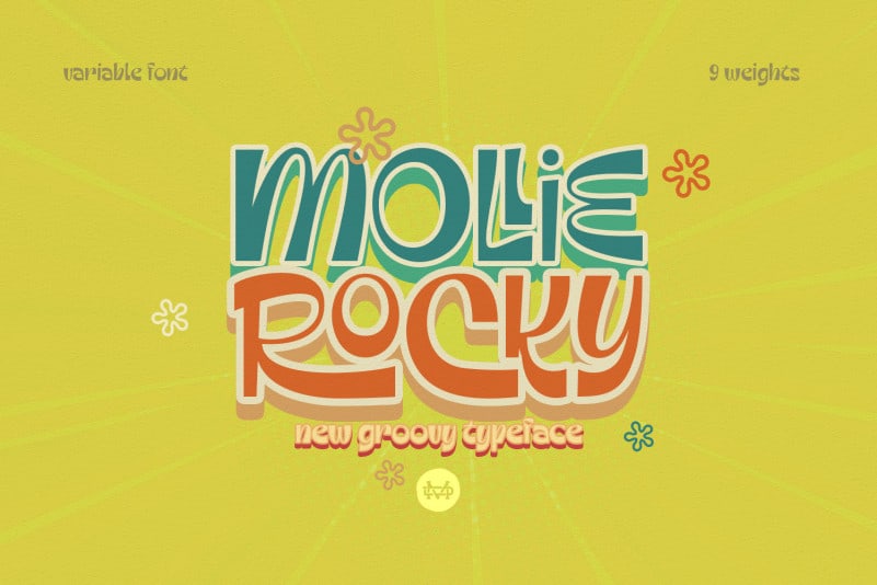 Mollie Rocky Display Font