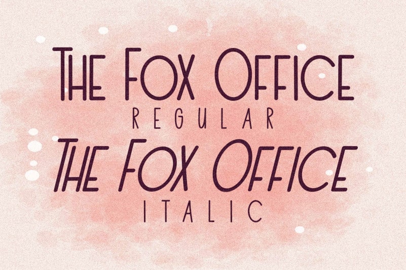 The Fox Office Display Font preview image 2