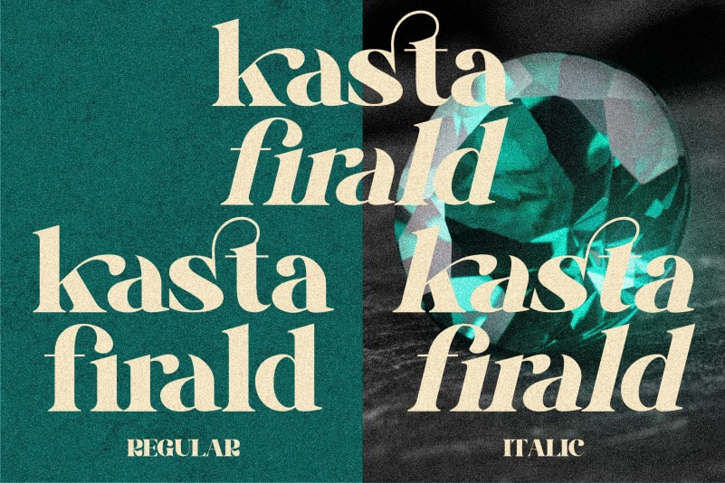 Kasta Firald Serif Font preview image 2