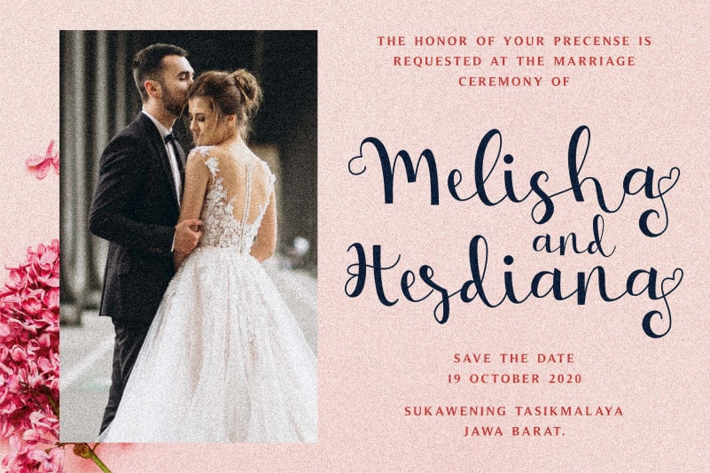 Melisha Putri Calligraphy Font preview image 2