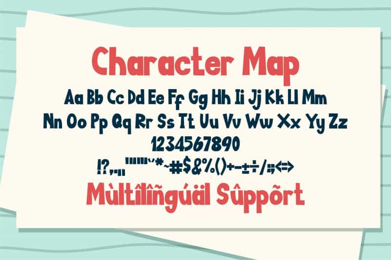 Happy Food Display Font preview image 3