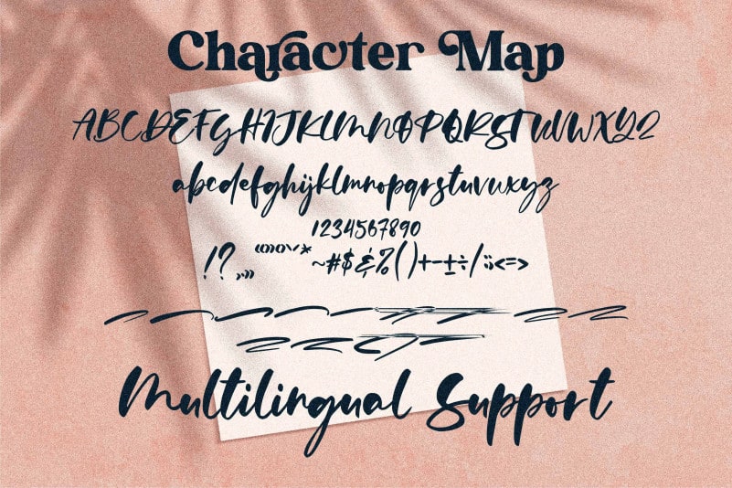 Calysta Rose Script Font preview image 3