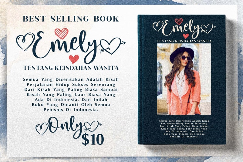 Hello Lovely Script Font preview image 3