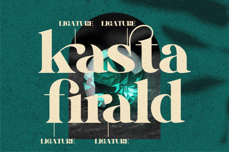 Kasta Firald Serif Font preview image 3