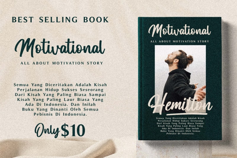 Hemilton Script Font preview image 3