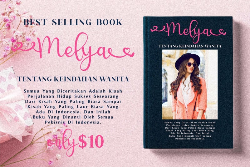 Melya Calligraphy Font preview image 3