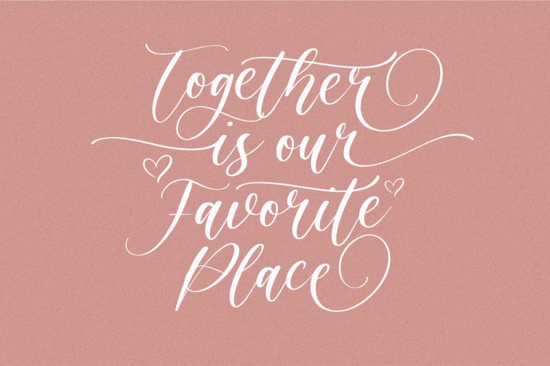 Elegante Calligraphy Font preview image 2