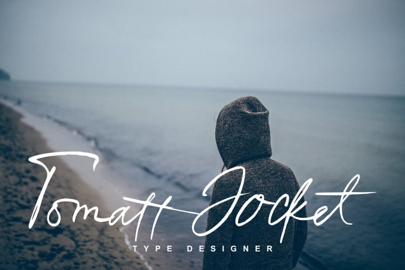 Jockwatt Script Font preview image 3