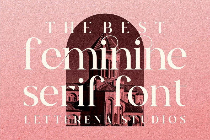 The Castle Elizah Serif Font preview image 4