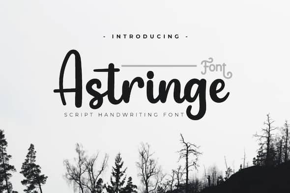 Astringe Script Font