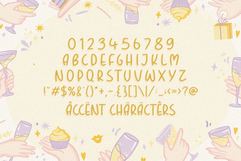 BOUNTIES Handbrushed Font preview image 5